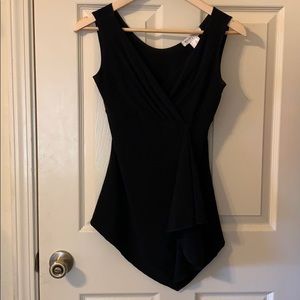 Flattering black tank